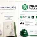 Identyfikacja wizualna marek Lawendowy Gaj i ING.BAU Polska