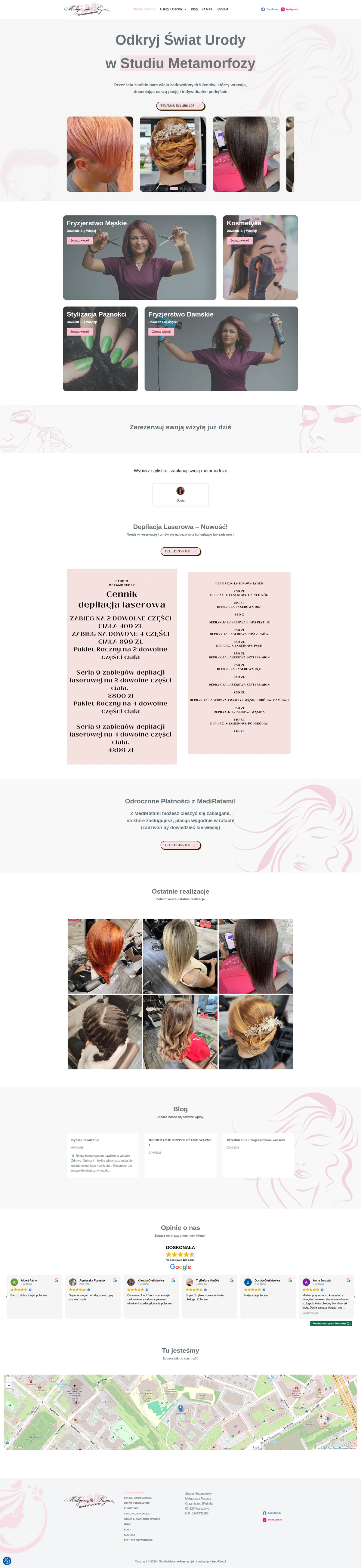 Realizacja dla Studio Metamorfozy
